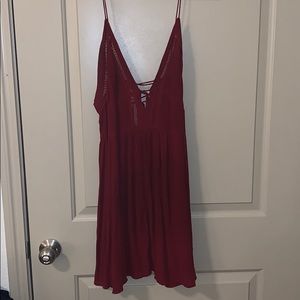 Free People First Love Fit & Flare Mini Dress